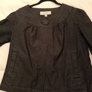 *SALE 4/$15 Merona dark denim jean Jacket